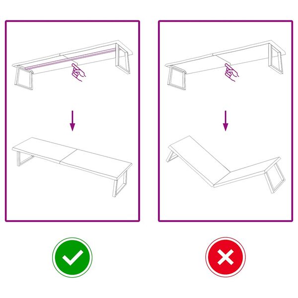 vidaXL Bordplate m&oslash;rkebrun 220x60x(2-4) cm behandlet heltre eik
