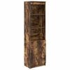 vidaXL Highboard r&oslash;kt eik 50x35x180 cm konstruert tre