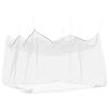 vidaXL Hage Myggenett 156 Mesh Hvit 4 x 4 x 2,5 m Polyester