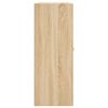 vidaXL Veggskap 2 stk sonoma eik konstruert tre