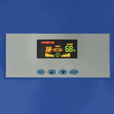 vidaXL Avfukter med varmt gassavfrostingssystem 50 L/24 h 860 W