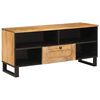 vidaXL TV-skap med skuff Brun 100 x 33 x 46 cm Massiv mango tre