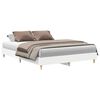 vidaXL Sengeramme uten madrass hvit 150x200 cm konstruert tre