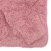 vidaXL Sommerdyne Rosa 135 x 200 cm Mikrofiber og Teddy fleece