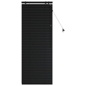 vidaXL Venetiansk persienne Svart 60 x 160 cm 35 mm