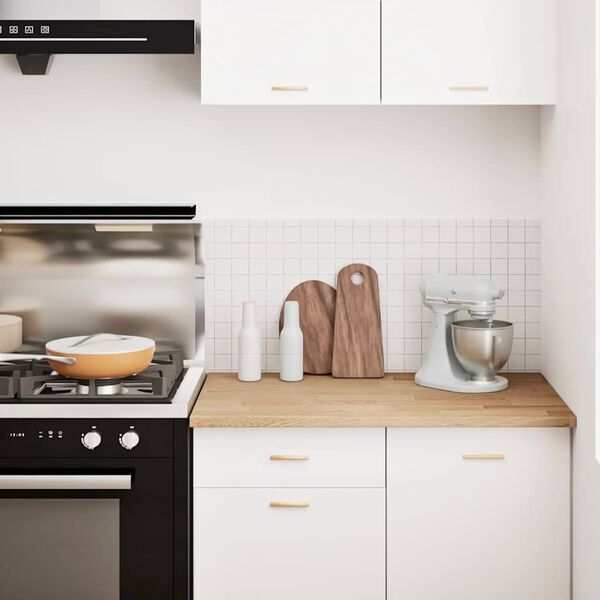 vidaXL Kj&oslash;kken benkeplate rektangul&aelig;r 100x63,5x2,7 cm heltre eik