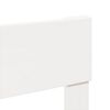 vidaXL Sengeramme uten madrass hvit 160x200 cm heltre furu