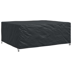 vidaXL M&oslash;belbeskyttelse Ensfarget Svart 250 x 210 x 70 cm 420D