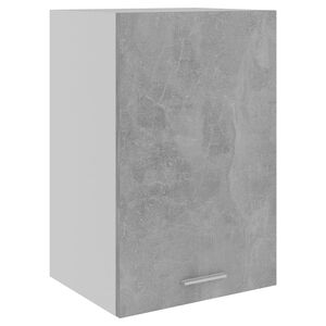 vidaXL Hengende skap "Lyon" betonggr&aring; 39,5x31x60 cm konstruert tre