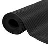vidaXL Gulv Matte Svart 1,5 x 4 m Gummi
