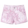 vidaXL Barneshorts rosa 128