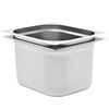 vidaXL Gastronormbeholdere 2 stk GN 1/2 200 mm rustfritt st&aring;l