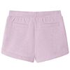 Barneshorts med snor blandet lilla 104
