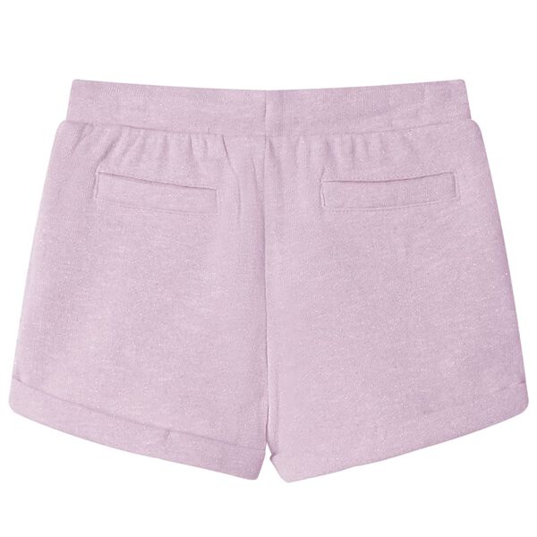 Barneshorts med snor blandet lilla 104