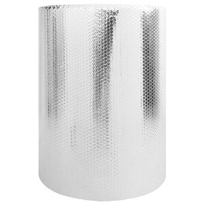 vidaXL Varmereflektor for radiator s&oslash;lv 5 x 0,6 m Polyethylen