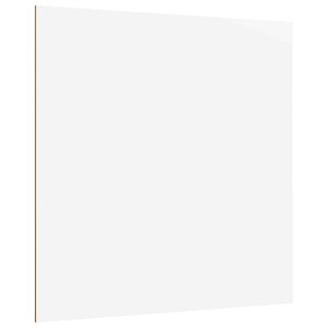vidaXL Dekorpaneler 12 stk. Hvit 30 x 30 x 0,27 cm Konstruert tre