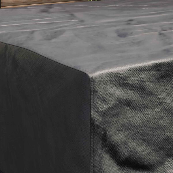 vidaXL M&oslash;belbeskyttelse Ensfarget Svart 200 x 190 x 85 cm 210D