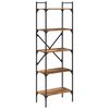 vidaXL Bokhylle Gamle tre 56 x 32 x 174 cm Konstruert tre