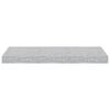 vidaXL Flytende vegghyller 4 stk betonggr&aring; 60x23,5x3,8 cm MDF