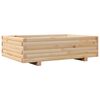 vidaXL Plantekasse 90x60x26,5 cm heltre furu