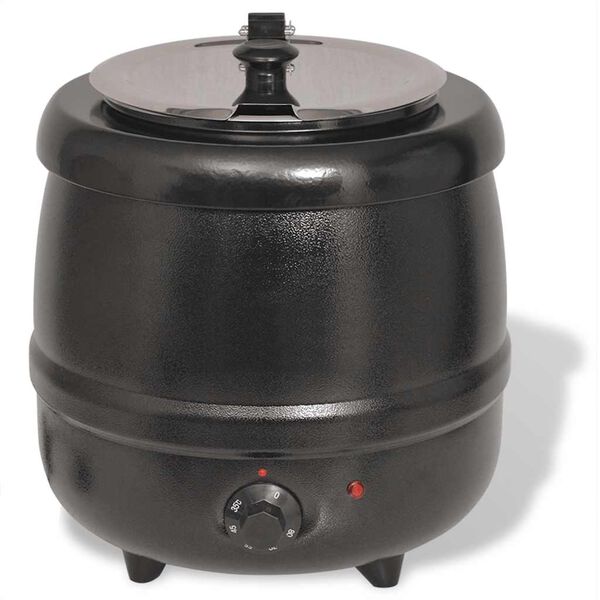 vidaXL Elektrisk suppekjele 10 L