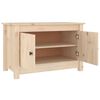 vidaXL Skoskap 70x38x45,5 cm heltre furu