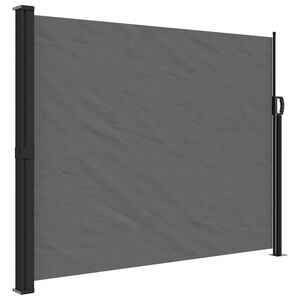 vidaXL Uttrekkbar sidemarkise antrasitt 160x300 cm