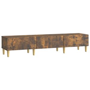 vidaXL TV-skap med skuff R&oslash;kt Eik 147 x 34,5 x 30 cm Konstruert tre