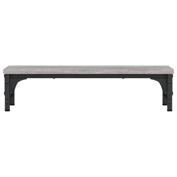 vidaXL Skjermstativ gr&aring; sonoma 55x23x14 cm konstruert tre