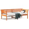 vidaXL Dagseng uten madrass voksbrun 90x190 cm heltre furu