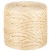vidaXL Tau 100% sisal 4 mm 250 m