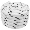 vidaXL B&aring;tsnor Hvit 25 m Polyester