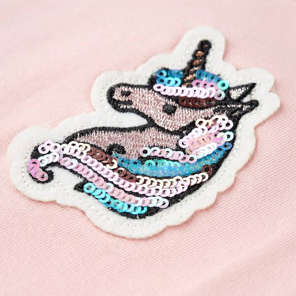 T-skjorte for barn lyserosa 116