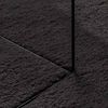 vidaXL Teppe Svart 120 x 170 cm Polyester