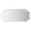 vidaXL LED-baderomsspeil 100x45 cm oval