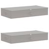 vidaXL Lagringsboks 2 stk. Ikke-vevd stoff 100 x 50 x 18 cm 90 l Gr&aring;