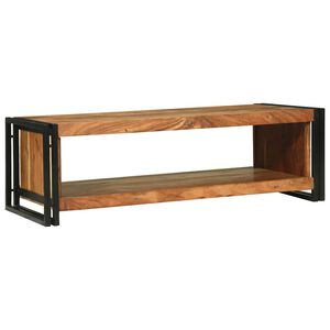 vidaXL Kaffebord Brun 120 x 50 x 38 cm Solid akasietre