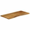 vidaXL Bordplate 110x60x3,8 cm naturlig kant heltre mango