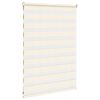 vidaXL Sebragardin marmor beige stoff bredde 105,9 cm polyester