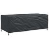 vidaXL M&oslash;belbeskyttelse Ensfarget Svart 229 x 113 x 73 cm 420D