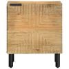 vidaXL Nattbord brun 40x33x46 cm heltre mango