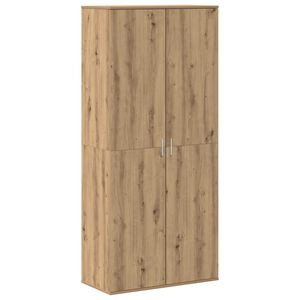 vidaXL H&oslash;yskap 80 x 39 x 178 cm Konstruert tre Artisan eik