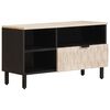 vidaXL TV-skap Hvit Vask Finish 80 x 33 x 46 cm Massiv mango tre