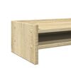 vidaXL Skjermstativ sonoma eik 100x24x16 cm konstruert tre
