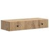 vidaXL Vegghengt Sidebord 87,5 x 34,5 x 17 cm Konstruert tre