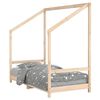 vidaXL Barnesengeramme 80x160 cm heltre furu