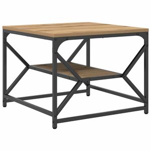 vidaXL Kaffebord Artisan Eik 51 x 50 x 40 cm