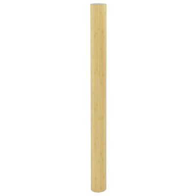 vidaXL Romdeler lys naturell 165x400 cm bambus