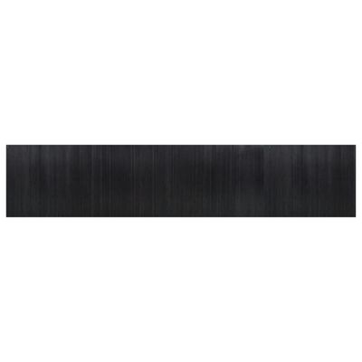 vidaXL Romdeler svart 165x800 cm bambus