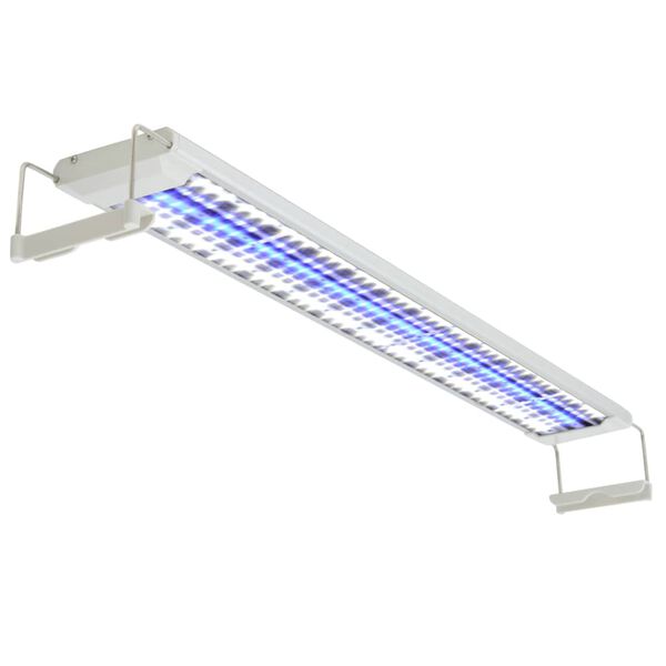 vidaXL Akvarielampe LED 80-90 cm aluminium IP67
